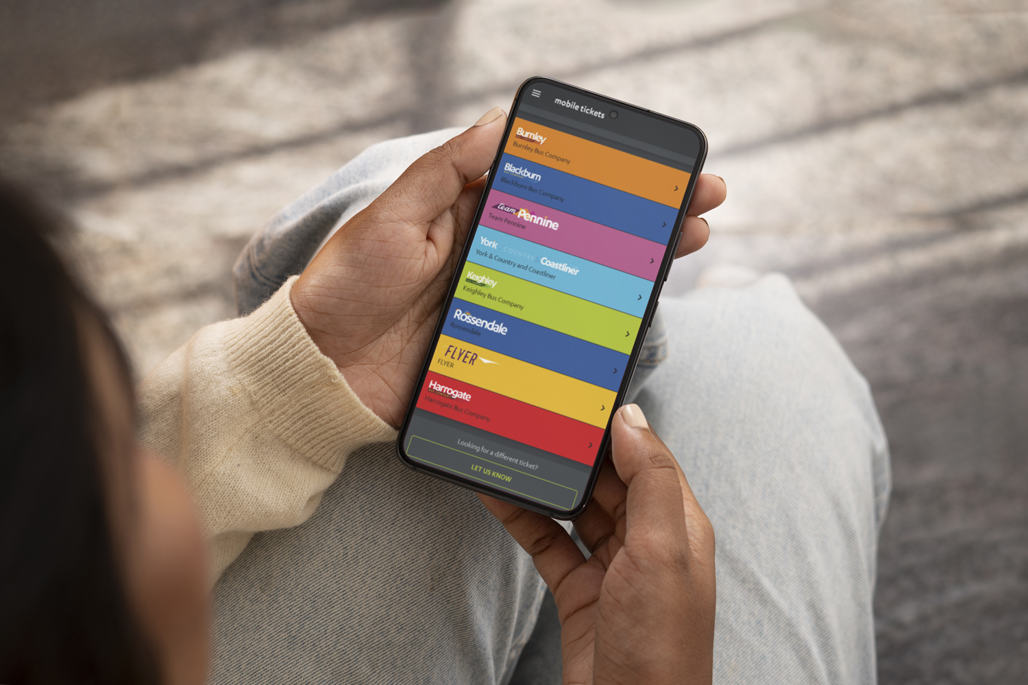 App - our locations
